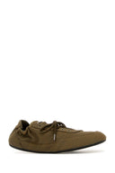 Prada Army Green Canvas Collapse Sneakers