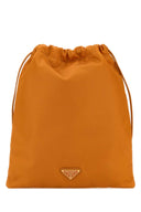 Prada Orange Fabric Pouch
