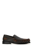 Dries Van Noten Brown Leather Loafers