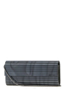 Jimmy Choo Midnight Blue Pvc Sweetie Clutch
