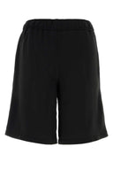 Amiri Black Polyester Bermuda Shorts