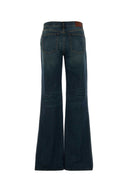 Gucci Denim Wide Leg Jeans