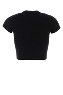 Gucci Black Cotton Blend T Shirt