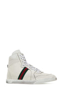 Gucci Chalk Nappa Leather Sneakers