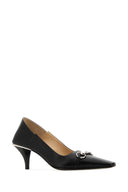 Gucci Black Leather Pumps