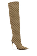 Gucci Gg Fabric Boots