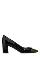 Gucci Black Leather Signora Pumps
