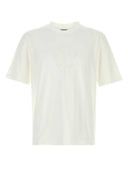 Gucci White Cotton Blend T Shirt