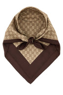 Gucci Embroidered Twill Foulard