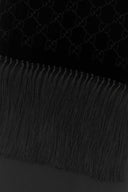 Gucci Black Velvet Scarf