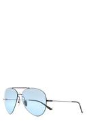 Gucci Black Metal Pilot Sunglasses
