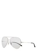 Gucci Silver Metal Sunglasses