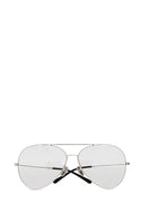 Gucci Silver Metal Sunglasses