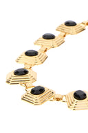 Alessandra Rich Gold Metal Necklace