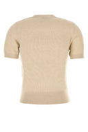 Burberry Sand Wool Blend Sweater