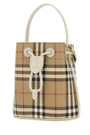 Borsa a secchiello in tela stampata Burberry