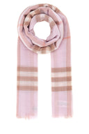Sciarpa in lana ricamata Burberry