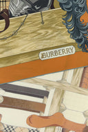 Foulard in seta stampata Burberry