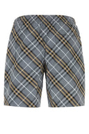 Pantaloncini da bagno in nylon ricamato Burberry