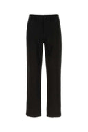 Pantaloni Burberry in cotone nero