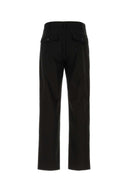 Pantaloni Burberry in cotone nero