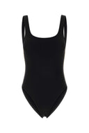 Costume da bagno Burberry in nylon elasticizzato nero