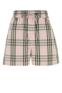 Pantaloncini in popeline ricamato Burberry