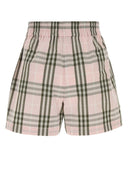 Pantaloncini in popeline ricamato Burberry