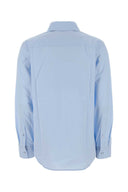 Camicia Burberry in popeline azzurro