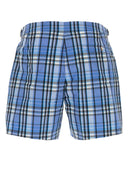 Burberry Embroidered Polyester Blend Swimming Shorts