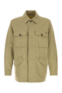 Burberry Soprabito Bradmore in cotone verde salvia