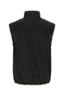 Giacca senza maniche Burberry in nylon nero