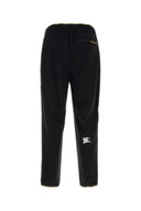 Burberry Black Stretch Nylon Joggers