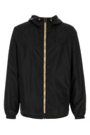 Giacca a vento Burberry in nylon nero