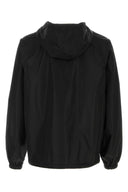 Giacca a vento Burberry in nylon nero