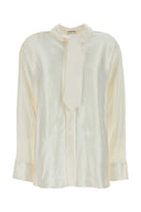 Bottega Veneta Ivory Silk Shirt