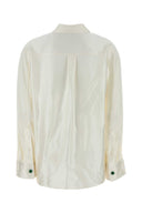 Bottega Veneta Ivory Silk Shirt