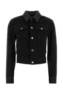 Bottega Veneta Black Denim Jacket