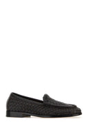 Bottega Veneta Dark Brown Leather Silenzio Loafers