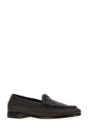 Bottega Veneta Dark Brown Leather Charlotte Ballerinas