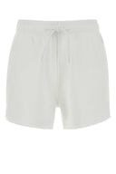 Polo Ralph Lauren White Cotton Blend Shorts