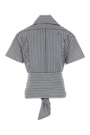 Patou Embroidered Poplin Shirt