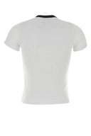 Patou White Cotton T Shirt