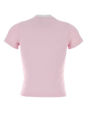 Patou Pink Cotton T Shirt