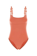Eres Peach Stretch Nylon Lynda Swimsuit