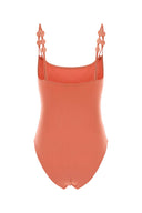 Eres Peach Stretch Nylon Lynda Swimsuit