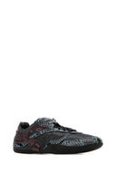 Miu Miu Multicolor Fabric And Leather Sneakers