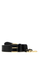 Miu Miu Black Leather Belt