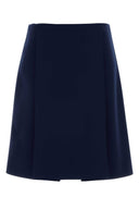 Miu Miu Blue Jersey Skirt