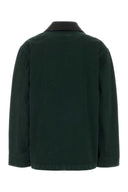 Miu Miu Bottle Green Denim Jacket